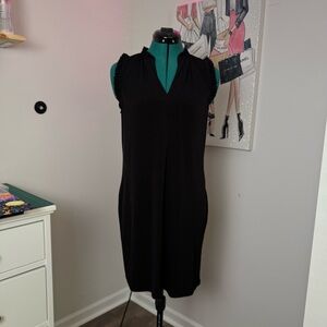 Michael Kors Black Midi Dress